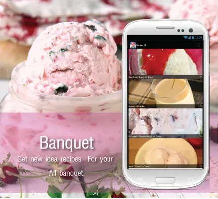 Ice Cream Recipes android App screenshot 2