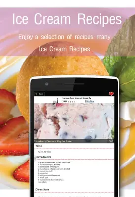 Ice Cream Recipes android App screenshot 3